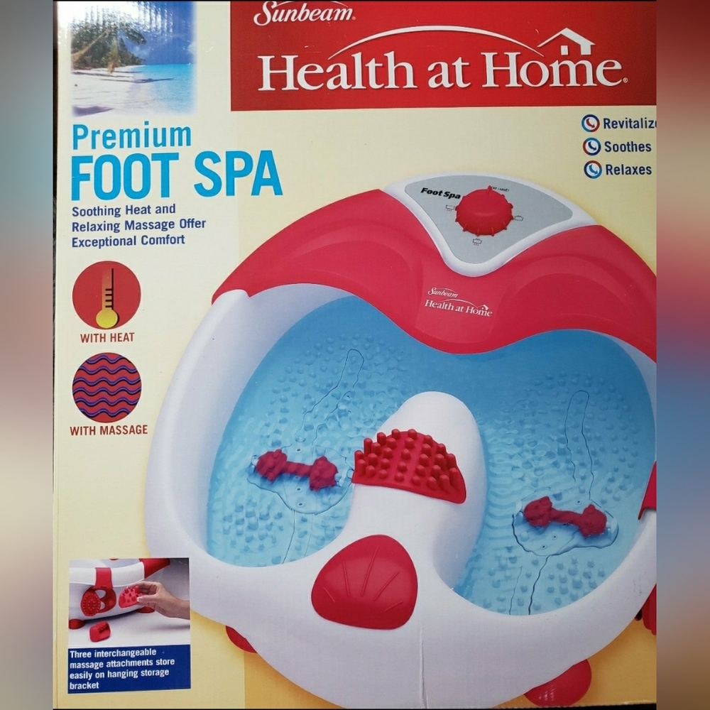 Sunbeam Health at Home Premium Foot Spa